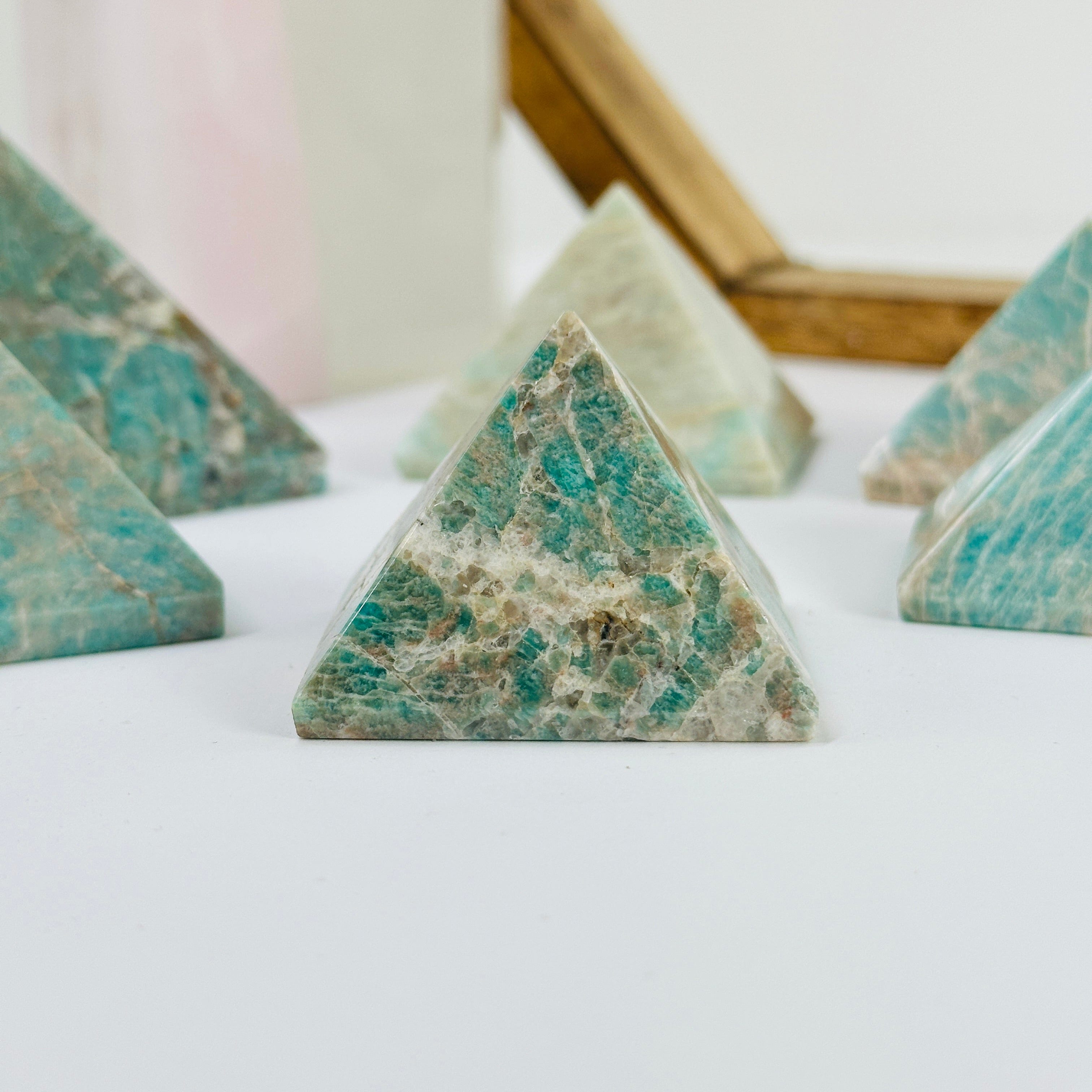 Amazonite Crystal Pyramid YOU CHOOSE