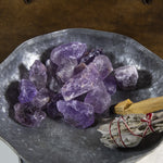 Amethyst Rough Stones Chunks - 1 lb Bag - Raw Chunks Rough Stone (TS-161)