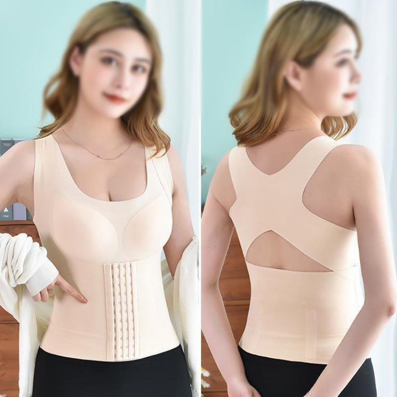 2-in-1 Waist-Breasted Bra