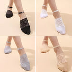 Pearl Lace Socks