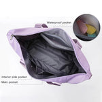 High-capacity Double-layer Wet Separation Travelling Bag