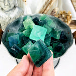 Fluorite Crystal Octahedron - By Size -