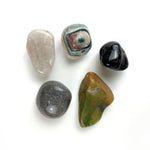 5 Large Tumbled Gemstones - Assorted Mix