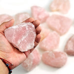 Rose Quartz Rough Stone - 1 Large Piece