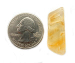 Citrine Freeform Top Side Drilled Bead (RK36B30-02)