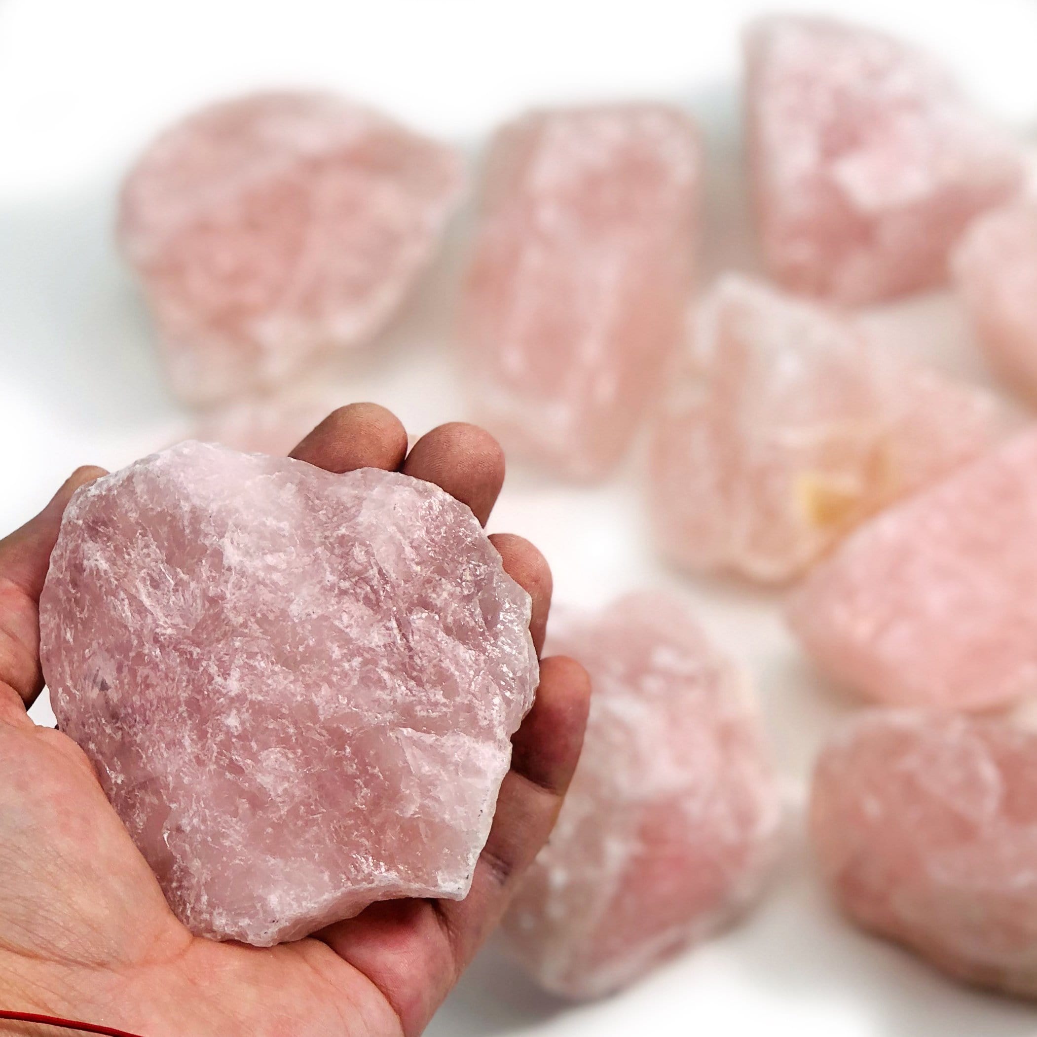 Rose Quartz Rough Stone - 1 Large Piece