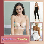 Strapless Front Buckle Lift Bra