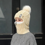 Winter Siamese Windproof Hat