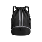 Large Nylon Drawstring Pocket Backpack