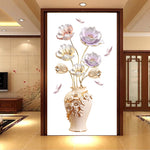 Flower Wall Sticker Wallpaper