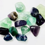 Rainbow Fluorite Tumbled Stones - By Weight (RK25)