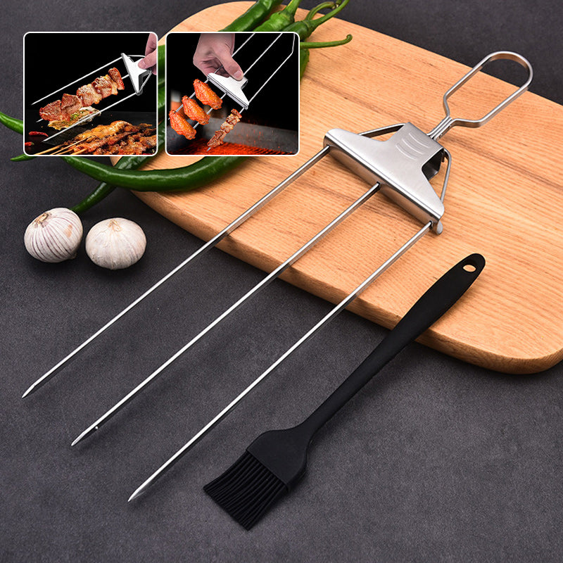 3 Way Grill Skewers - GrillSavant