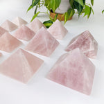 Rose Quartz Pyramids - BY WEIGHT (OF1-S25)