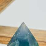 Fluorite Crystal Point with Stand AS IS