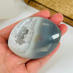 Agate Druzy Crystal Polished Marquis Decoration OOAK