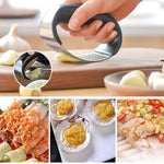 Premium Stainless Steel Garlic Press, Garlic Press Cooking Tool