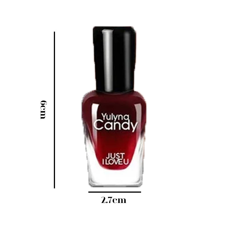 Long Lasting Nail Polish With Temperature Discoloration