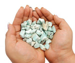 Amazonite Chips - Natural Rough Amazonite from Brazil - 5 pieces (RK37B3-01)