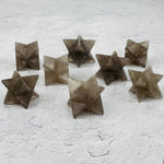 check stock Smoky Quartz Merkaba Star- Merkabah - Metaphysical - Meditation