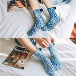 Pom Pom Cupcake Socks