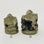 Pyrite Elephant Ganesha Carving - You Choose -