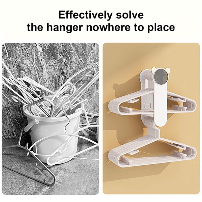 Hole-free hanger storage artifact