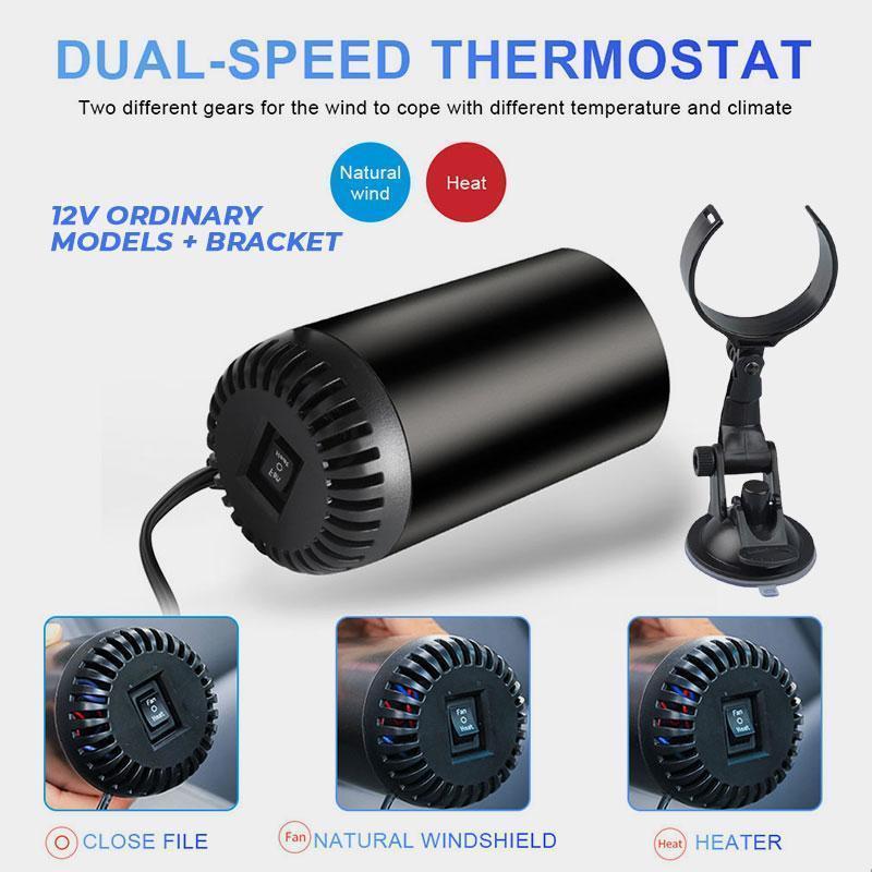 Fast Heating Cup Shape Car Warm Air Blower