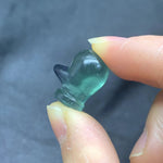 Rainbow Fluorite Christmas Carvings