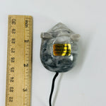 Mexican Onyx Carved Crystal Mouse