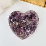 Amethyst Crystal Heart One-of-a-Kind #2