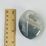 Agate Druzy Crystal Polished Marquis Decoration OOAK