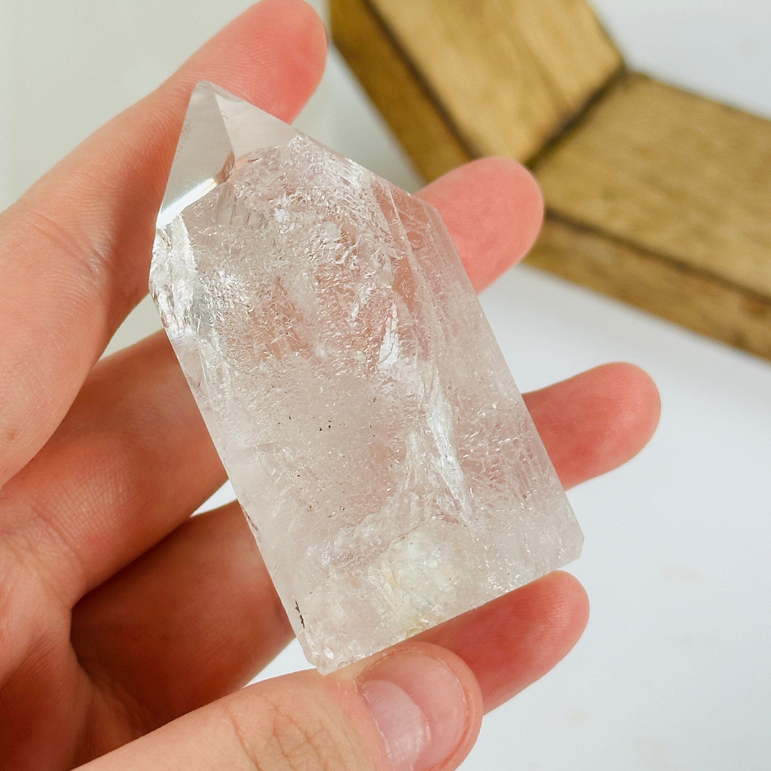 Crystal Quartz Natural Polished Points Small YOU CHOOSE