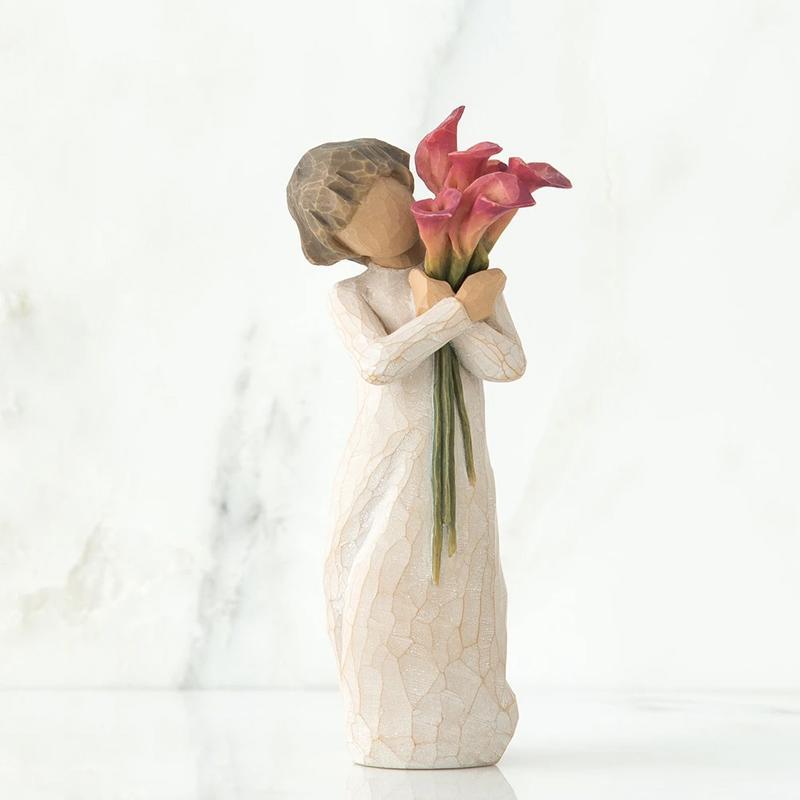 Flower Bouquet Figure Ornaments