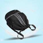 Large Nylon Drawstring Pocket Backpack