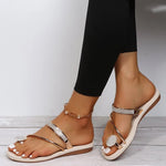 Summer Shiny Rhinestone Sandals