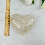 Crystal Quartz Heart - OOAK