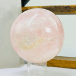 Rose Quartz Crystal Sphere OOAK