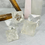 Crystal Quartz Geometric Shapes BY WEIGHT