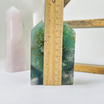 Feather Fluorite Crystal Semi Polished Point YOU CHOOSE