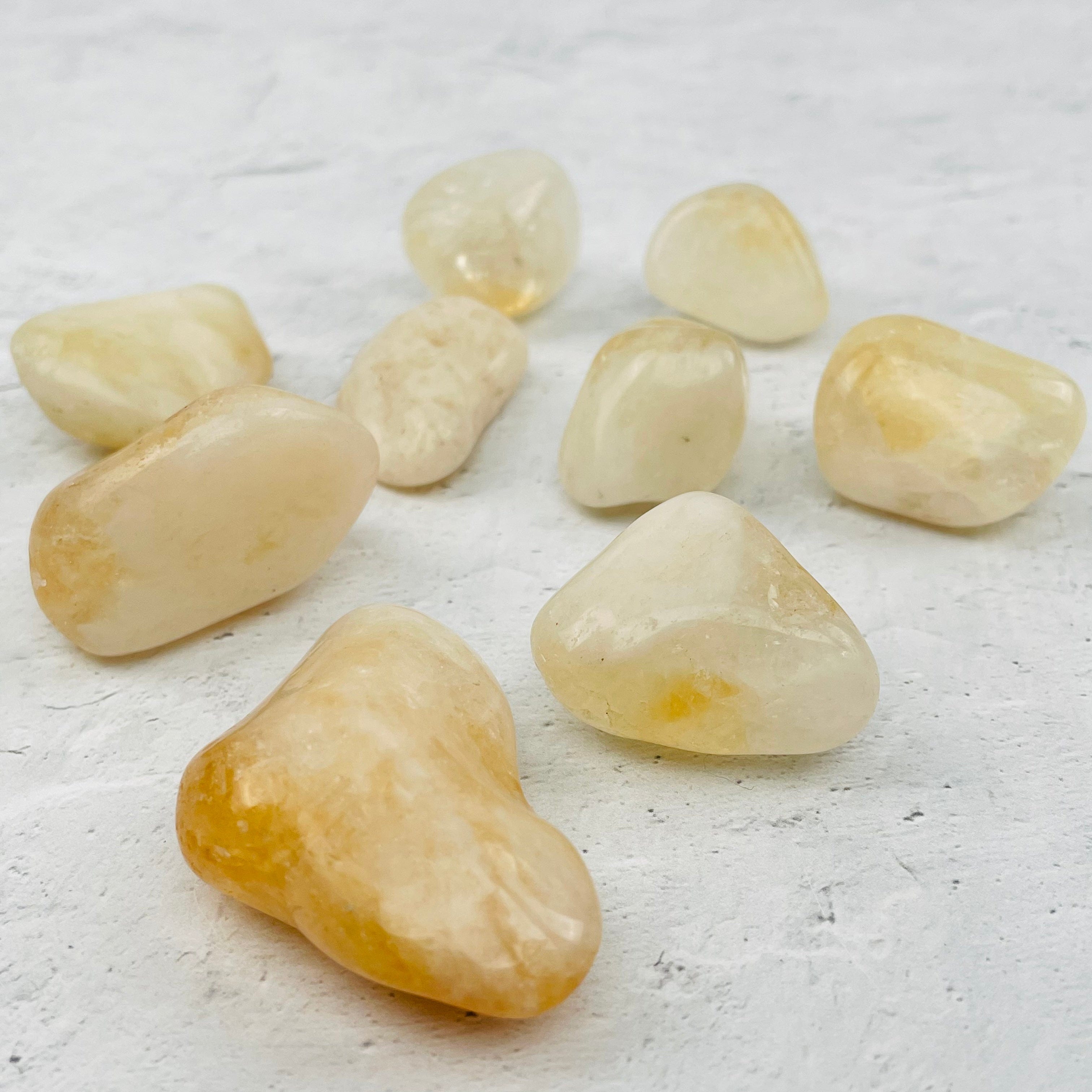 Tumbled Crystal Stones by Weight - 1/2 or 1 lb Bag