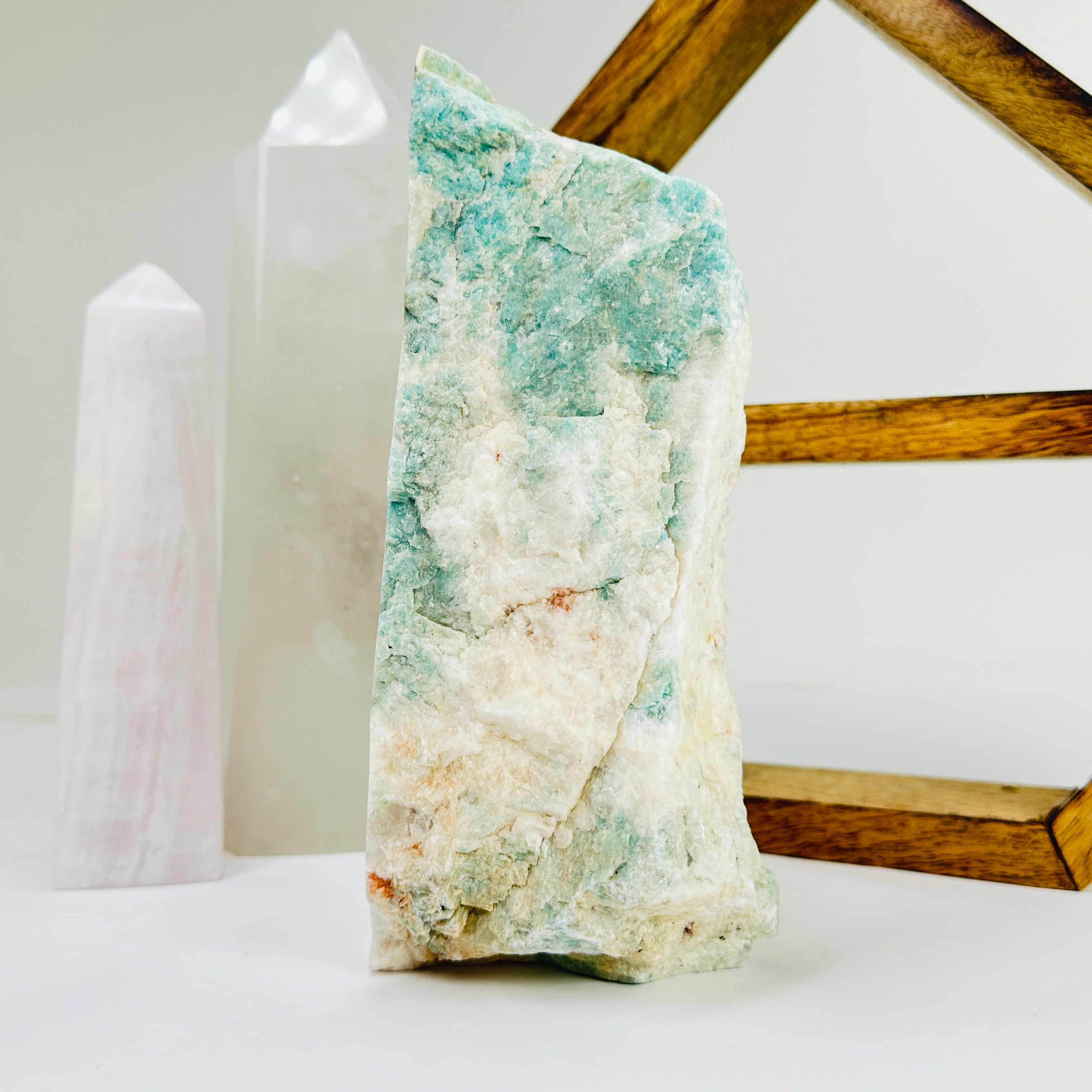 Amazonite Polished Cut Base One-of-a-Kind #4