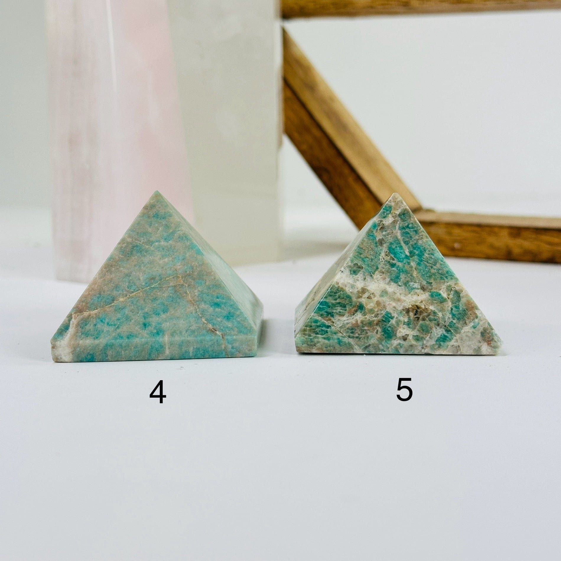 Amazonite Crystal Pyramid YOU CHOOSE