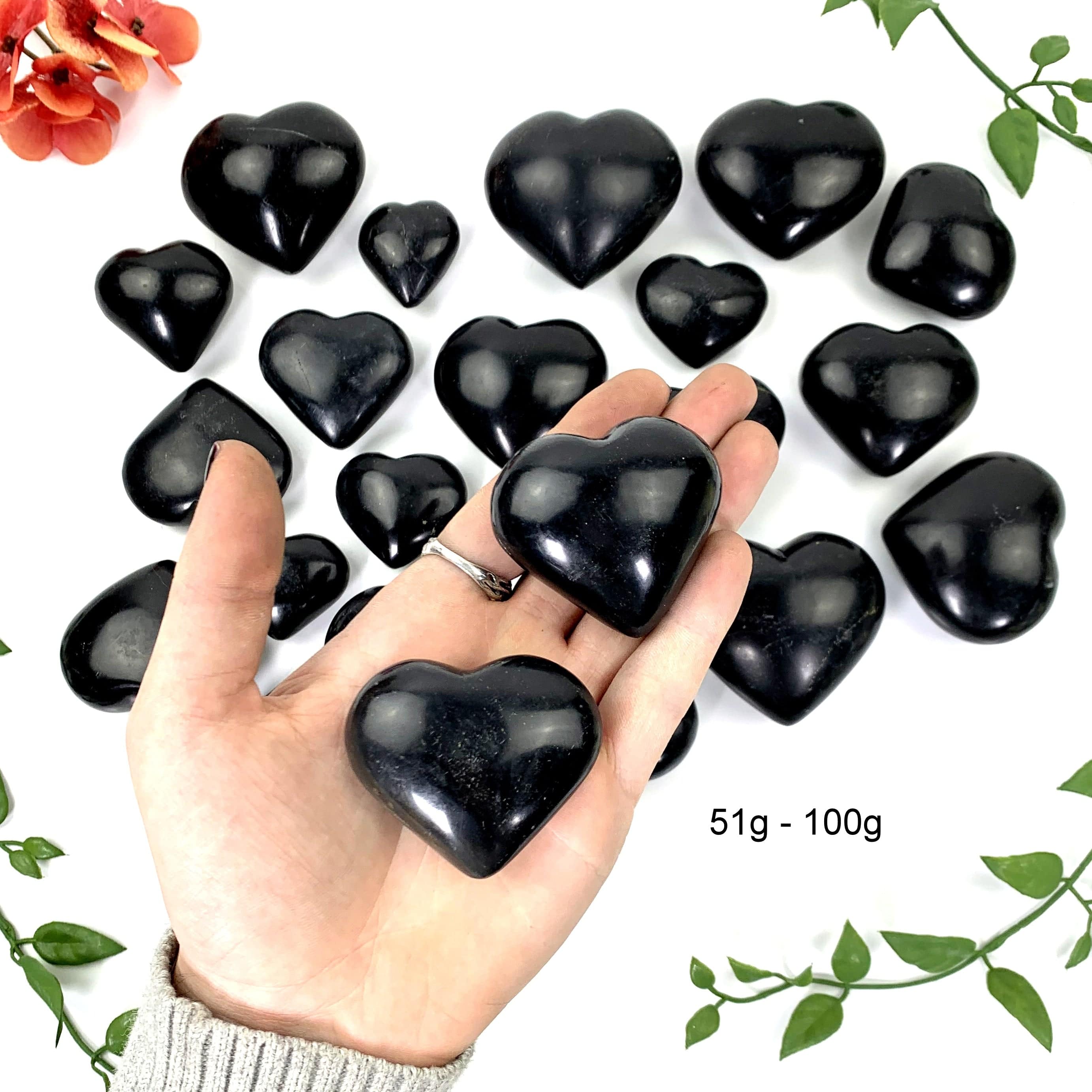 Black Onyx Polished Heart