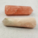 Large Rose Quartz Tower Obelisk Point DRILLED(RK18B30)