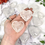 Crystal Quartz Heart