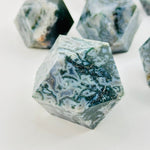 Moss Agate Geometric Crystals Spiritual Stones - By Weight -