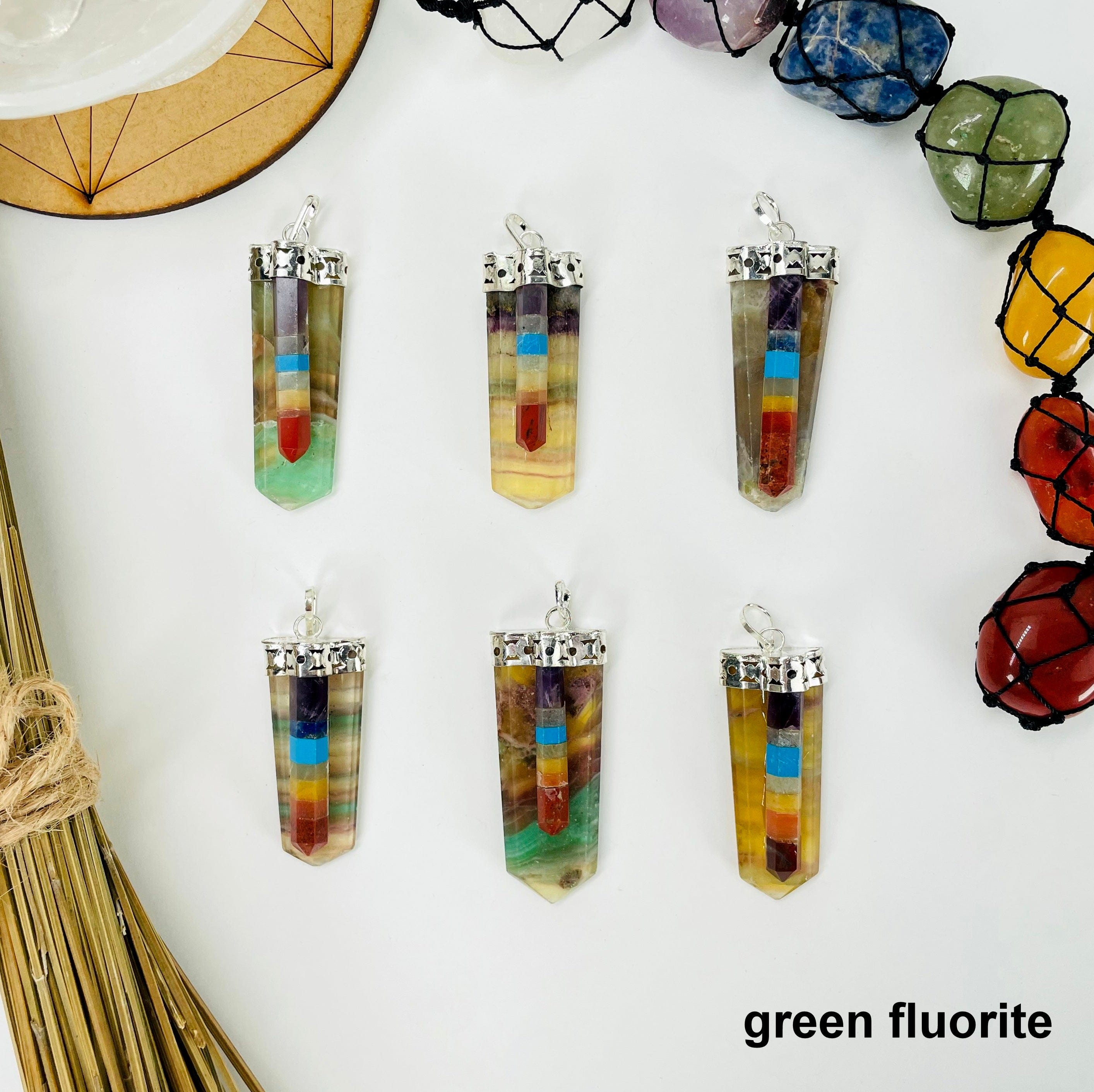 Chakra Point Pendants