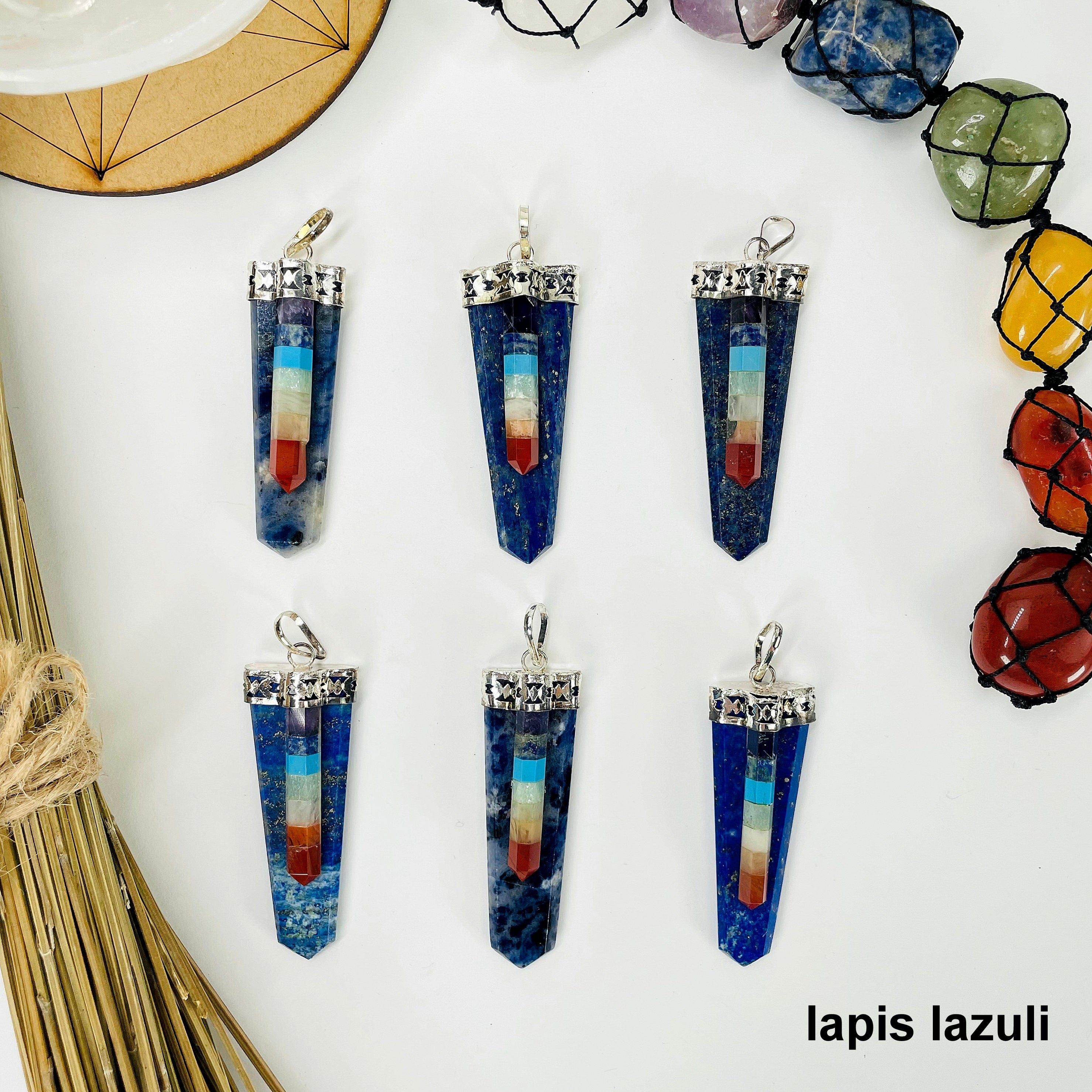 Chakra Point Pendants