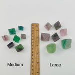 Fluorite Crystal Octahedron - By Size -