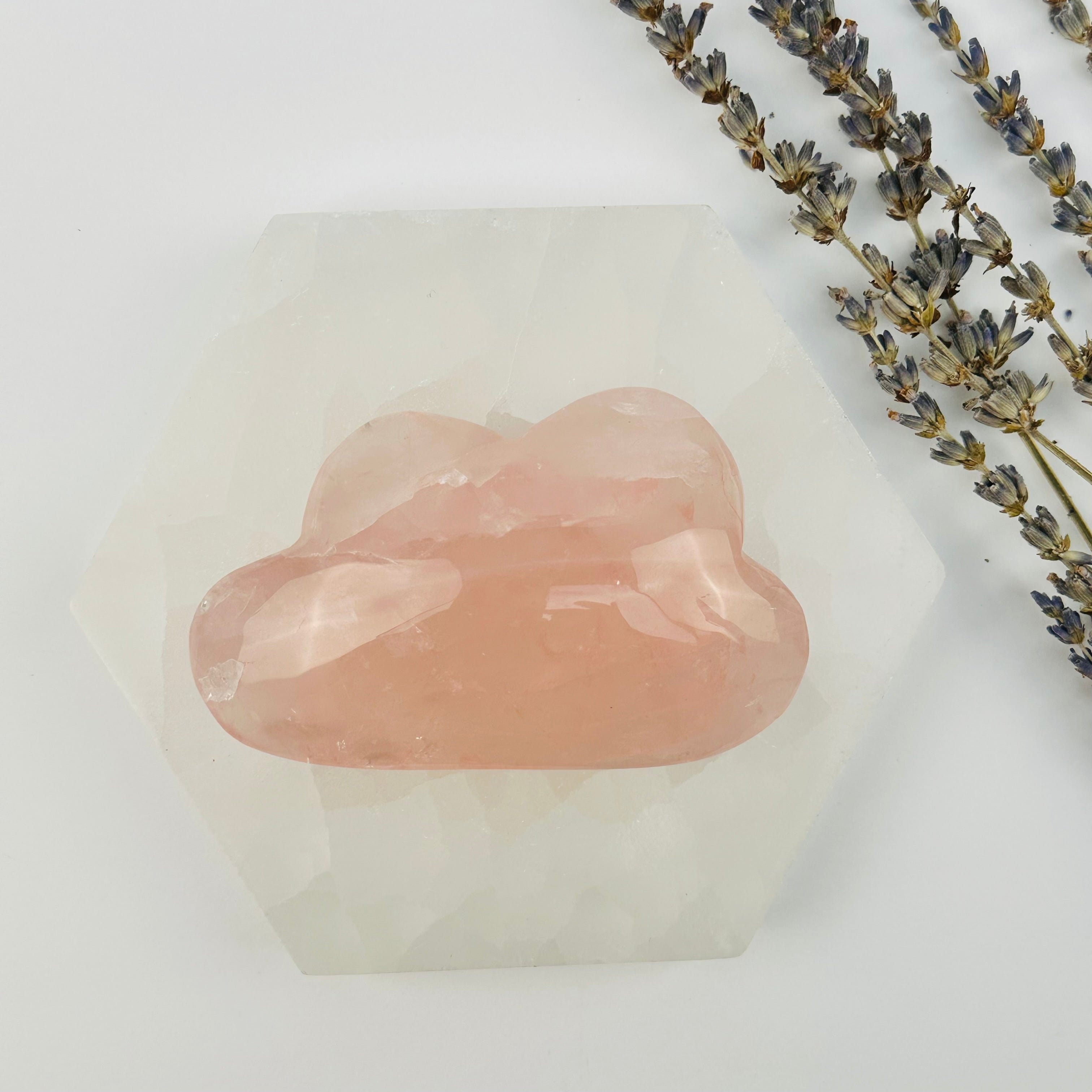 Rose Quartz Crystal Clouds - Crystal Decor - By Weight -